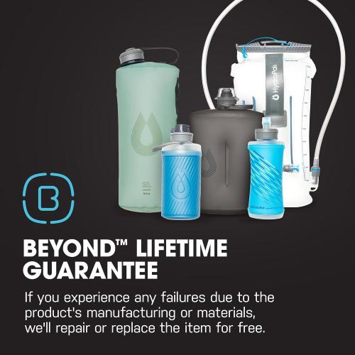HydraPak Breakaway Surge Lightweight Bike Water Bottle (30oz, Charcoal)