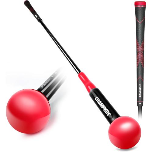 CHAMPKEY Golf Swing Trainer - Tempo & Flexibility Training Aids Warm-Up Stick Ideal for Golf Indoor & Outdoor Practice