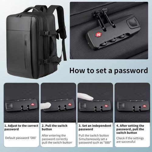 Air Backpack, 60L Expandable Backpack for Air, Vacpack Backpack with Vacuum Compression,travel backpack vacuum compression (Vacuum compression2)