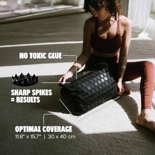 ShaktiMat Acupressure Pillow for Relaxation, Massage Neck Muscles, Relieve Stress & Tension, Similar to Acupuncture, No Needles Required
