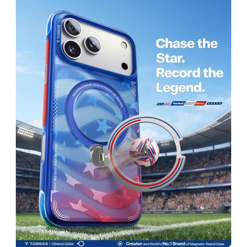 TORRAS Q3 Air World Cup 2026 for iPhone 17 Pro Max Case - Starlight