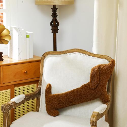 27.5 Inch Dachshund Pillow Long Weiner Dog Body Pillow Dachshund Plush Cushion Toy for Kids Sofa Chair Home Decoration