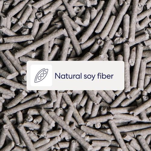 9.25lbs Per Bag, 2 Pack Tuft & Paw Really Great Cat Litter, Low Tracking Tofu Cat Litter, Clumping, Flushable, Odor Control, Dust-Free, Unscented - 9.25lbs x 2Bags