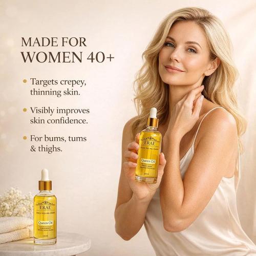 – Erae Queen Oil, Cold Pressed Botanical Body Oil for Face & Body, 120ML
