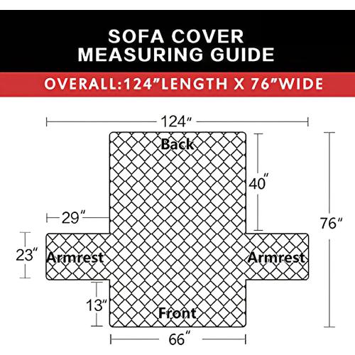 Easy-Going Reversible Couch Cover for 3 Cushion Couch Sofa Cover for Dogs Water Resistant Furniture Protector Cover with Foam Sticks Elastic Straps for Pet Cat (Sofa, Dark Blue/Ivory)