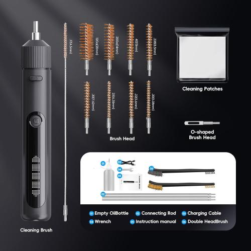Electric Gun Cleaning Brush Universal Supplies for Rifles Handgun