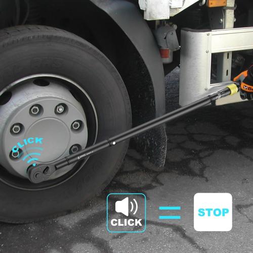 ANPUDS 3/4 Click Torque Wrench, 100-800 Ft-Lb/135.5-1084 Nm, Heavy Duty | ±3% Accuracy, 48-Tooth Quick Release, Cr-V Steel, Dual-Direction, for Semi Truck, Tractor, Diesel, Construction & Mining