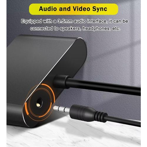 USB 3.0 to HDMI VGA Adapter, USB to VGA HDMI Adapter for 2 Monitors, 1920 * 1080P@60HZ Full HD Display Video Converter Comaptible with Windows 7/8/8.1/10 and Mac OS Systems