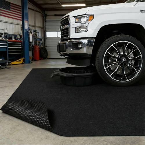 2-Pack Golener Oil Spill Mat - Garage Floor Mat, Absorbent Oil Pad, Premium Maintenance Mat, Waterproof, Contain Liquid, Protect Garage Surface from Spill & Stain, Reusable, Washable, Durable, 29”x36”