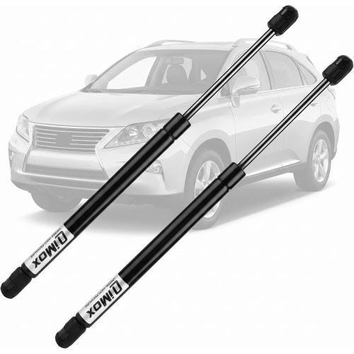 Hood Lift Supports OEM Fit for Lexus RX350 RX450h 2010-2015 6755, 2 Pcs | OE PM3269 SG229046 D96755 534400W200 534500E010 53460 53440 534500, Front Bonnet Shocks, Heavy Duty