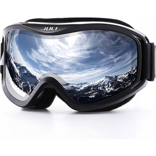 Juli Ski Goggles,Snow Snowboard Goggles Men Women Snowmobile Skiing Skating