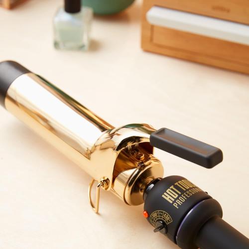 HOT TOOLS (2018 MODEL) Pro Artist 24K Gold Curling Iron | Long Lasting, Defined Curls (3/4 in)