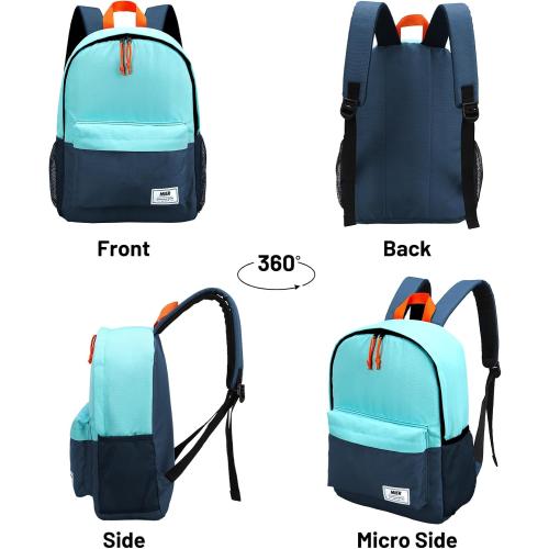 MIER Insulated Backpack Cooler Small Leakproof Lightweight Cute for Women Men to Work, Picnics, Camping, Park Day Trips, 15 L
