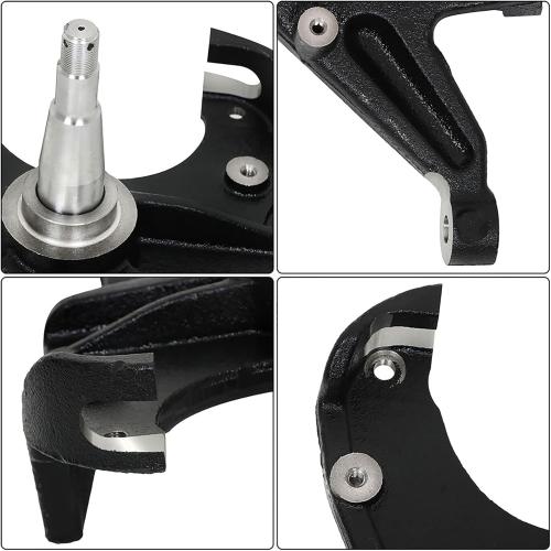 labwork 2.5 Inch Front Drop Spindles Lower Suspension with Disc Brakes Replacement for Chevy C10 1971-1972 M0117K47-1 M0117K47-2