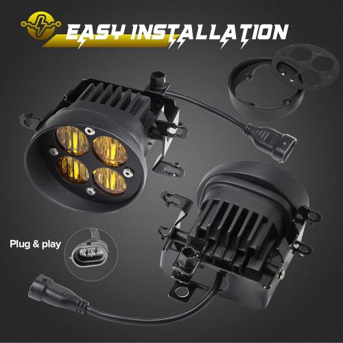 LED Fog Lights for Tacoma 2012-2023 Tundra 2014-2021