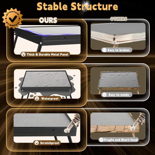 Puzzle Table 1500 Pieces, 3-in-1 Foldable Jigsaw Puzzle Table with Cover – 18” & 28” Height, 5 Angle Tilt, Metal Frame, Portable Puzzle Tables Drawers and Legs for All Ages