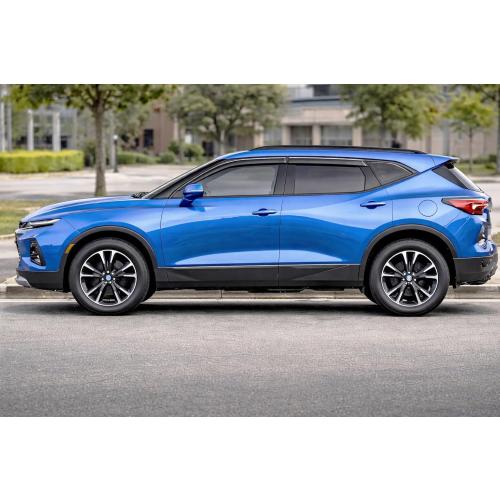 2019-2026 Tape-On Rain Guards for Chevrolet Blazer (Crossover) Side Window Visor Deflectors LT RS Premier Durable Tinted Shades 2020 2021 2022 2023 2024 2025