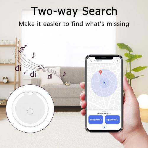 1Pcs GPS Tracker for Kids, Bags,Wallet, Luggage and More,Smart Waterproof GPS Tracker,Keys Finder and Phone Finder,Dog Bluetooth Tracker, Portable Bluetooth Anti-Lost Device,App Control