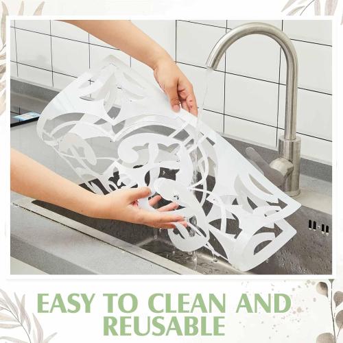 ‼️may be missing items or even stains ‼️Zonon 4 Pcs 18 Inch Reusable Moroccan Tile Stencil for Wall Floor | Large floral tile stencils for wall and floor painting,reusable, easy to clean.Ideal for DIY projects, concrete, and plaster.