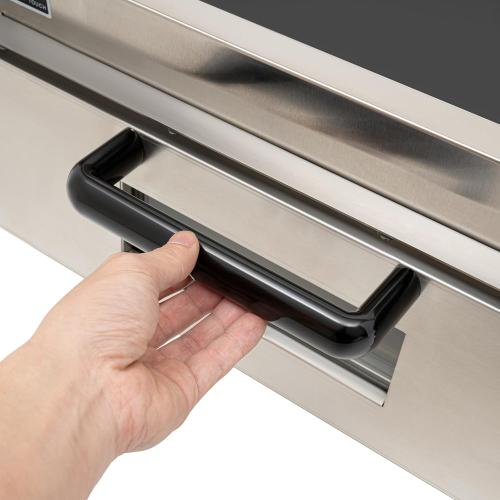 1800W Electric Pizza Oven Indoor Commercial Pizza Oven Countertop Pizza Maker Multipurpose Indoor Pizza Machine for Home Restaurants Bakeries – Adjustable Temp (122-662°F）-Makes 16 inch Pizzas