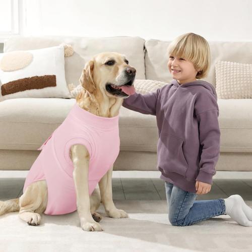 Kuoser Dog Surgery Suit Female Spay, Dog Recovery Suit Male Neuter