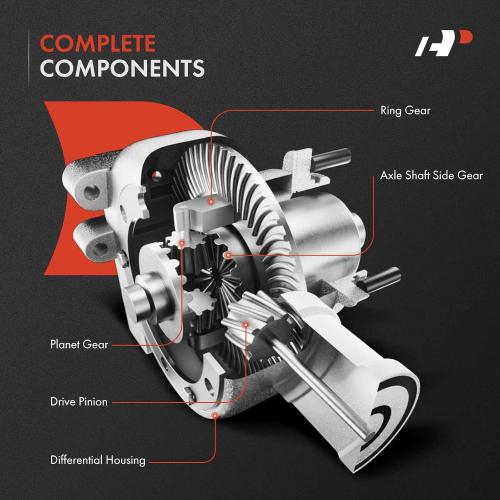 A-Premium Rear Differential Assembly Compatible with GM Car 4-Series Posi Unit 30 Spline 12 Bolt
