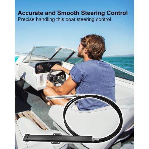 15 16 or 17 FT Boat Rack Steering Cable Compatible with Dometic Back Mount Replace SSC134XX SSC13417 SSC13416 SSC13415 SS14117 SS14116 SS14115