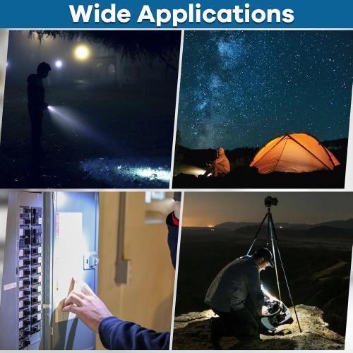 7 Pcs LED Keychain Flashlight Mini Keychain Light Ultra Bright Tiny Flashlight Small Portable Light Battery Powered with Key Ring for Outdoor Activities And Emergency Lightning, 7 Colors of Shells