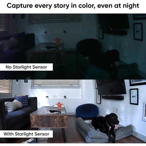 WYZE Cam Pan v2 1080p Pan/Tilt/Zoom Indoor Security Camera with Color Night Vision, Motion and Sound Detection, Wi-Fi Smart Home Security Camera Compatible with Alexa & Google Assistant, White