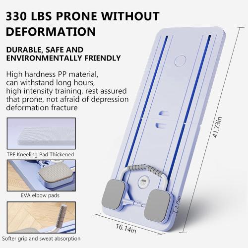 Pilates Board, Pilates Reformer Set, Multi-Purpose Foldable Pilates Reformer Board for Home, 5 in1 Pilates Sliding Board, Pilates Equipment