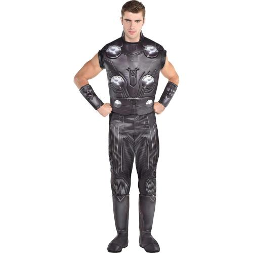 Size 2XL ...Party City Avengers: Endgame Thor Costume for Adults, Standard Size, Includes Boot Covers, Belt, and Wrist Guards