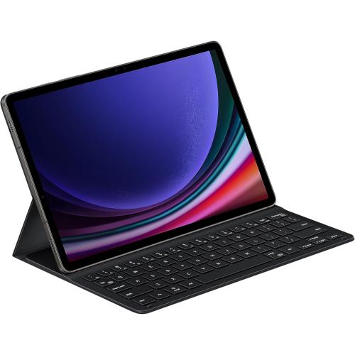 Samsung Galaxy Tab S9 FE Book Cover Keyboard Slim, Tablet Protector Case, Thin and Lightweight Design, Magnetic Back, PC-Like Experience, Wireless Keyboard Sharing, US Version, Black