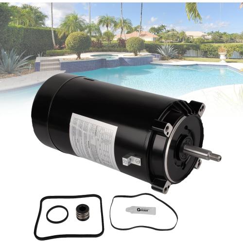 Pool pump motor 1 1/2 HP, 1 PH, 60Hz, 230/115 V, 3450RPM, 56J FRAME, ODP