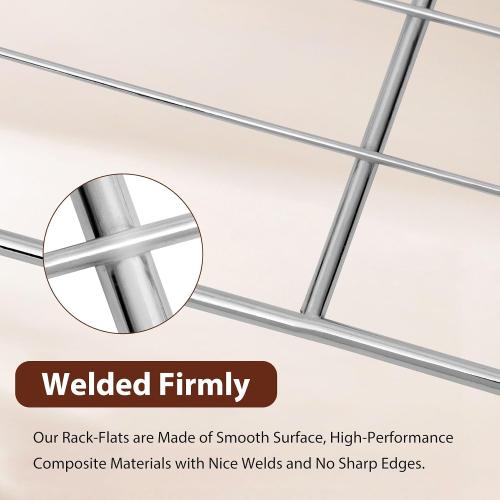 DG75-01001C DG75-01001D Oven Rack Repalcement for Samsung Oven Accessories | 304 Stainless Steel DG75-01001C Oven Rack for Samsung Oven Accessories NE63A6511SS NX60A6511SS NE59T4311SS 2Pcs