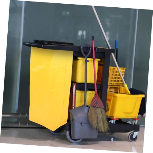 GANAZONO Large Capacity Cleaning Cart Bag Organizer Insert for Housekeeping Carts Sturdy Design for Efficient Cleaning Supplies Management for Janitorial