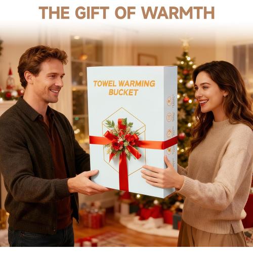 38L Foldable Towel Warmer for Bathroom, Home & Spa, Large Capacity for Oversized Towels, Blankets & Robes, 4 Temp Modes, Auto Shut-Off Timer, Perfect Spa Gift for Loved Ones