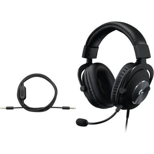 Logitech G Pro X SE Wired Gaming Headset with Microphone: Detachable Mic, DTS Headphone:X 7.1, Memory Foam Ear Pads, 50 mm Drivers, USB DAC Incl. - Black