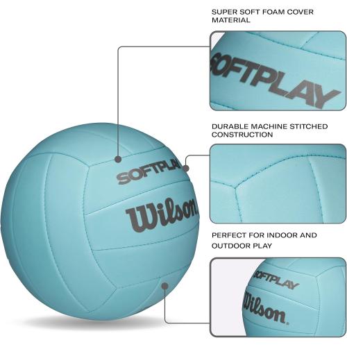WILSON Soft Play Volleyballs - Official Size