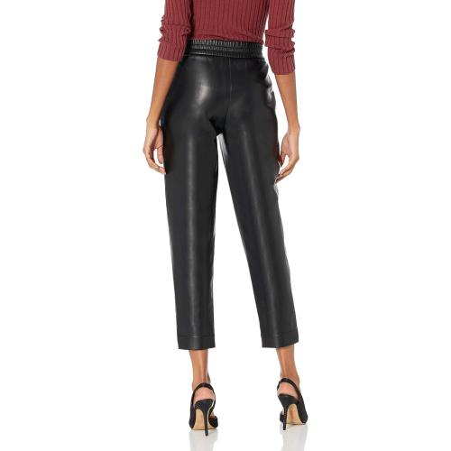 Rebecca Taylor Women's Vegan Leather Track Pant