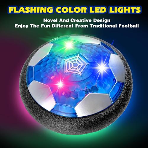 Foneso 2 in 1 Hover Soccer Ball Set for 3 4 5 6  Year Old Boy Birthday Gift