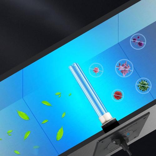 80W UV Light for HVAC Systems- Ozone-Free Commercial/Whole House Duct UVC Lamp with Ceramic Base, Dual H-Tube 99.9% Efficiency with 253.7nm, for Hotel, Mall, School, Hospitals and other large places