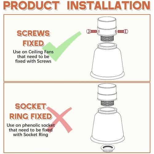 6 Pcs Frosted Glass Globes for Ceiling Fan Lights Covers Glass Lamp Shade Replacement for E26 Chandelier Table Wall Sconce, 2-1/8 Fitter, 4-5/8 Diameter x 4-1/2 Height