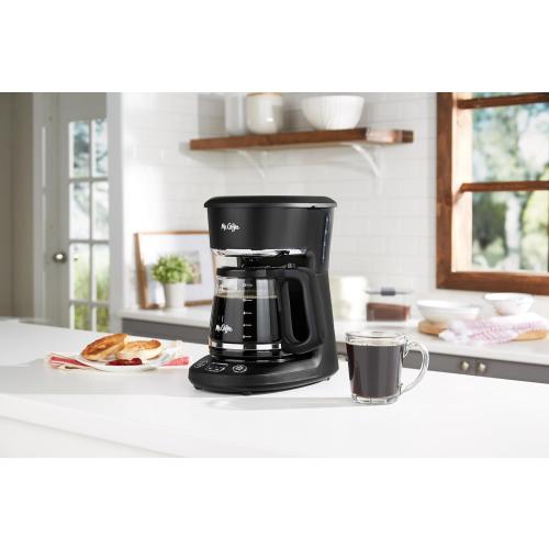 Mr. Coffee 12-Cup Replacement Carafe – Compatible with Mr. Coffee 12 Cup Machines, Glass Pot with Black Handle