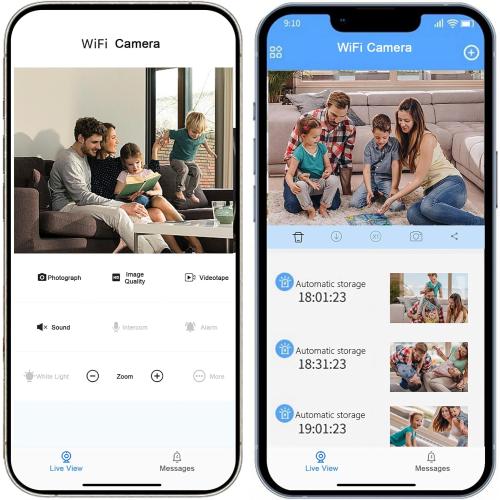 Only 0.9 inch! Hidden Camera with Audio/Video. Mini Small Camera. Spy Hidden Cameras for Home Indoor Use. Spy Cam with Night Vision and Motion Detection Baby Monitor Small Mini Wireless Outdoor H70