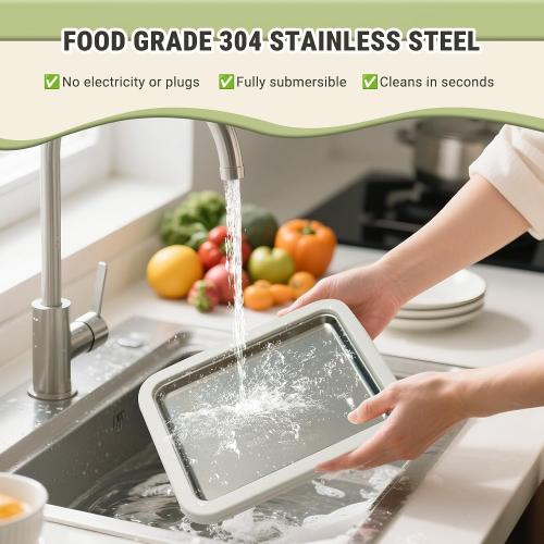 Rolled Ice Cream Maker with Lid and 2 Spatulas and Silicone Scraper