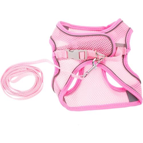 BESPORTBLE Dog Harness Leash Outdoor Walking Harness Pet Vest Reflective for Dogs for Pets