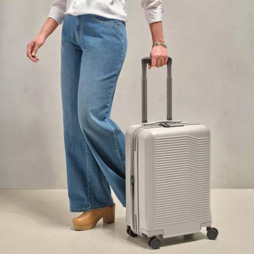 Open Story-Signature 21-Inch Hardside Carry-On Luggage with Spinner Wheels - Hardshell Carry-On Suitcase - TSA, Airline-Approved - Expandable Hard Shell, Smooth Rolling Wheels for Lightweight Travel