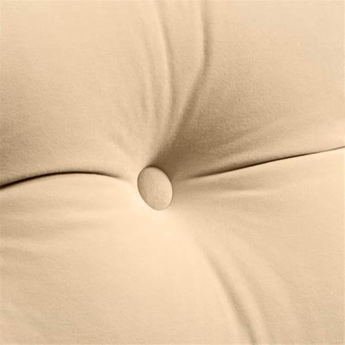 Size Large Color beige Triangular Reading Bed Rest Pillow Large Bolster Cushion Headboard Backrest Wedge Pillow with Removable Cover and Two Large Side Pockets