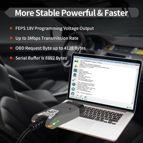 VGATE vLinker FS USB FORScan OBD2 Adapter for HS/MS-CAN Auto Switch, Wire OBD2 USB FORScan Adapter Code Readers & Scanner Diagnostic Tools