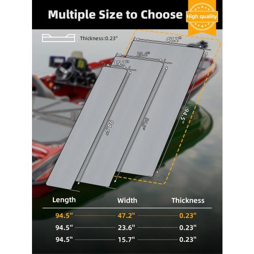 FOCEAN Boat Flooring EVA Foam Boat Decking Marine Flooring Brushed Texture Marine Mats for Jon Boats Bass Boat Kayak RV 94.5 x47.2/ 23.6/15.7